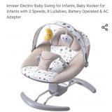 Electric Baby Swing for Infants, Baby Rocker for