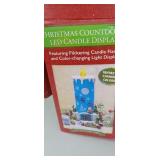 Christmas Countdown LED Candle Display