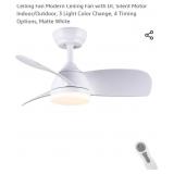 Ceiling Fans with Lights and Remote, 28