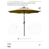 Sunnyglade 9Ft Patio Umbrella Outdoor Table