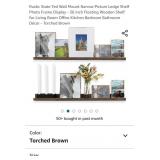 Rustic State Ted Wall Mount Narrow Picture Ledge