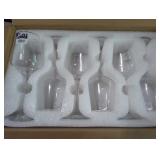 12 New King  Dealay #6302 Wine Goblets