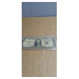 1935E  Silver Certificate Blue Seal in protective