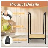 Bedside Step Stool w/ Handles*needs a little