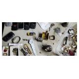 Junk Drawer misc item lot, junk cell phones