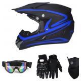 New Large DOT Motocross Helmet, Adult Full Face