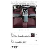 BM3 series floor mats (model: 3 Series Sedan Four