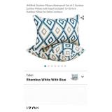 2 x JMGBird Outdoor Pillows Waterproof Set of 2