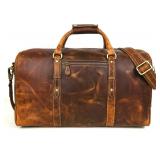 New Really Nice Leather Travel Duffel Bag | Gym