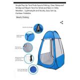 Single Pop Up Tent Pods Sports Fishing, Clear