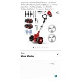 Dragro Electric Cordless Weed Wacker, 3-in-1