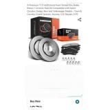 A-Premium 11.9 in(302mm) Front Vented Disc Brake