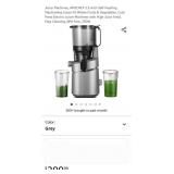 Masticating Juicer Fit Whole Fruits & Vegetables,