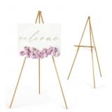 NEW 63" Wooden Easel Stand - Natural