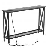 NEW 47" Sofa Table with Power Outlet and USB