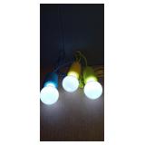 Set of 3 LED PULL LIGHTS SET with 43 inch cords