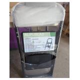 New  2 Step Ladder  Non Slip Tread  330 Lb Weight