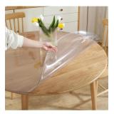 NEW 42" Round Table Cover Protector, Clear