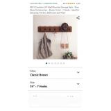 HBCY Creations 34" Wall Mounted Storage Rack -