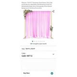 Wokceer 10x10 FT Backdrop Stand Heavy Duty Pipe