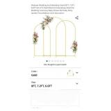 Wokceer Wedding Arch Backdrop Stand 8FT, 7.2FT,