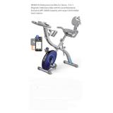 MERACH Folding Exercise Bike for Home - 4 in 1