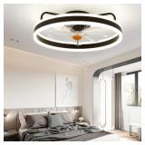 New Ceiling Fans with Lights - Modern Flush Mount