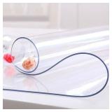 New Custom 16 x 28 Inch Clear Desk Cover