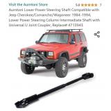 Aumtoni Lower Power Steering Shaft Compatible