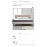 Molblly Twin XL Mattress, 6 Inch Memory Foam