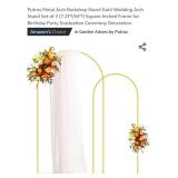 NEW Set of 2 (7.2FT/6FT) Metal Arch Backdrop