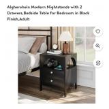 Modern Nightstands with 2 Drawers,Bedside Table
