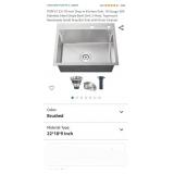 POPFLY 22ï¿½18 Inch Drop in Kitchen Sink, 18 Gauge
