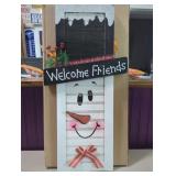 New Double Sided Seasonal Decor 11"x22"