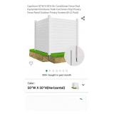 Caprihom 50"W X 50"H Air Conditioner Fence Pool
