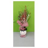 Snowman Card and Photo Holder holds 24 items