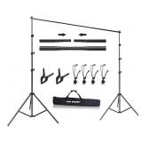 NEW 10x 8.5 ft Photo Backdrop Stand w/ Carrying