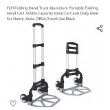 Folding Hand Truck Aluminum Portable Folding Hand