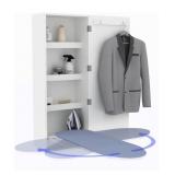 NEW Wall Mount Ironing Board Cabinet w/ Mirror,