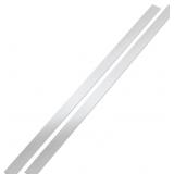 2 New Pcs Stainless Steel Trim Strips 304 Brushed