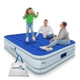 Queen Size Double Height Air Mattress w/ Built-in