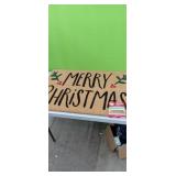 New Large Outdoor Christmas Rubber Back Mat  2