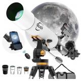 New 90mm Aperture Telescope for Adults High
