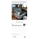 Dog Car Seat for Large Dogs,Car Seat 2 Small