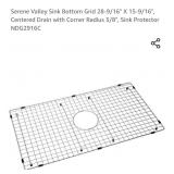 NEW Sink Bottom Grid 28-9/16" X 15-9/16",