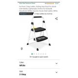 SocTone 2 Step Ladder, Folding Step Stool for