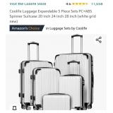 Brand New Coolife Luggage Expandable 5 Piece Sets