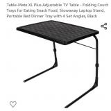 Table-Mate XL Plus Adjustable TV Table - Folding