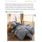 XeGe Plush Shaggy Duvet Cover, Luxury Ultra Soft