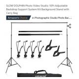 SLOW DOLPHIN Photo Video Studio 10Ft Adjustable